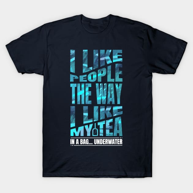 I like people T-Shirt by Frajtgorski